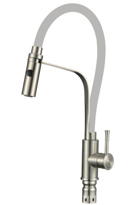 Смеситель Savol S-SUS6012-04 для кухонной мойки с гибким цветным изливом